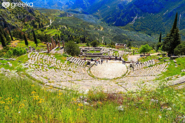 Amphitheaters - theatre at delphi