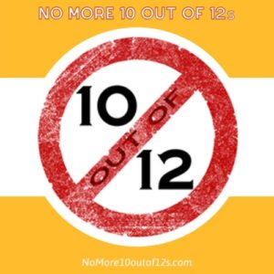 no more 10 over 12s