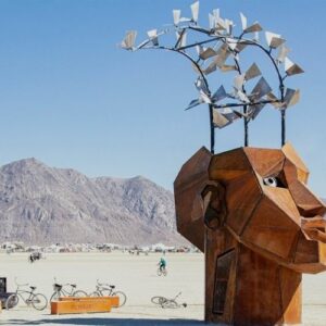 Burning Man Art Sculptures Come To UK Countryside TheatreArtLife