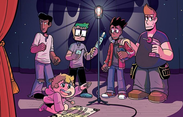 Introducing a Great Graphic Novel Series: The Backstagers