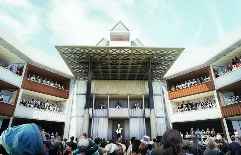 The Container Globe – Architectural Design of a unique Theatre Venue